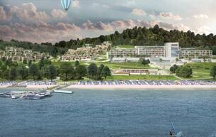 Gewerbe Hotel Investitionsmöglichkeit im Tourismussektor in Kroatien / Resortprojekt mit gemischter Nutzung zu verkaufen: SPA & LIFESTYLE RESORT UND RESIDENZEN 22240 Tisno