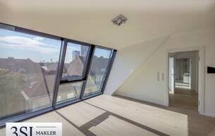 Wohnen Wohnung Modernes Wohnen im Altbau: Exklusiver Dachgeschossausbau mit Dachterrasse und Skyline-View! 1220 Wien