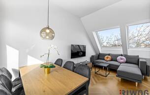 Wohnen Wohnung Sanierte DG-WOHNUNG mit über 50m² TERRASSENFLÄCHE | Ca. 2 Min. zur U4 SCHÖNBRUNN | Ca. 15 Min. in den 1. Bezirk 1150 Wien