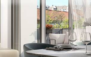 Anlage Wohnung THE ARIK - Ihre sichere Anlage – 3 Zimmer mit Balkon zur Innenhofseite 1160 Wien