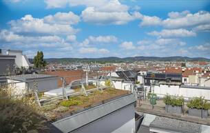 Wohnen Wohnung Ein unvergleichbarer Ausblick | 4-Zimmer Dachgeschoßwohnung mit hochwertiger Einbauküche | Parkplatz optional 1160 Wien