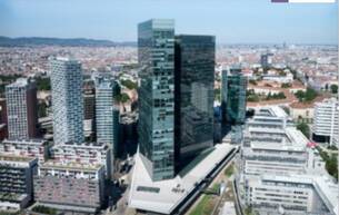 Gewerbe Büro/Praxis PHÄNOMENAL! Exklusives, modernes Büro/Praxis mit 804 m² in Top-Lage von Wien - inklusive exklusivem Service und Tiefgarage! 1100 Wien