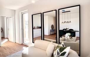 Wohnen Wohnung PROVISIONSFREI! Harmonisch konzipierte 4-Zimmer-Gartenwohnung | Auf einer Ebene | 2 Bäder 2700 Wiener Neustadt