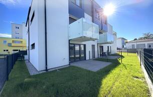 Wohnen Wohnung Blumengasse - ERSTBEZUG | 1 Zimmer Wohnung | Terrasse & Garten | zzgl. Tiefgaragenstellplatz | Top D6 2700 Wiener Neustadt