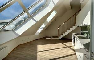 Wohnen Wohnung Traumhafte Dachgeschoßwohnung in Klosterneuburg – Erstbezug mit Terrasse! 3400 Klosterneuburg