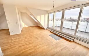 Anlage Wohnung ERSTBEZUG! Dachgeschosswohnung in Top Lage ++ Maisonette ++ 2 Südterrassen ++ Spektakuläre Aussicht ++ Klimaanlage ++ Fußbodenheizung 1170 Wien