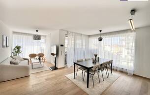 Anlage Wohnung REDUZIERT! Top Lage! Neubau (2021) Dachgeschosswohnung mit Terrasse und Panoramafenster ++Weitblick über Wien ++ Komplett Eingerichtet und Bezugsfertig ++ Dachgeschossneubau 1200 Wien,Brigittenau