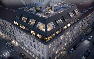 Anlage Wohnung ESSENZ NO. 1 - Die neue Avantgarde des Wohnens - Apartment zur Kurzzeitvermietung in revitalisiertem Altbau 1050 Wien