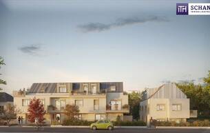 Anlage Wohnung Provisionsfrei! WOW! Familientraum mit 2 riesigen Terrassen und jeder Menge Platz! Early Bird nutzen! 4 Zimmer + 2 Bäder + 2 Terrassen + Hochwertige Ausstattung + Ideale Infrastruktur + Garage + Ein neues Lebebsgefühl! 1210 Wien