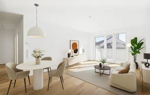 Wohnen Wohnung PROVISIONSFREI! Bezugsfertige 3-Zimmer-Wohnung mit viel Licht und Gemütlichkeit | privater Balkon 2700 Wiener Neustadt