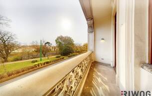 Anlage Wohnung Wohnung mit touristischer Widmung nahe Schloss Schönbrunn | Prunkvolles 4-Zimmer Altbauapartment mit Loggia I 360° Rundgang 1140 Wien