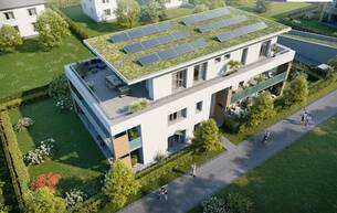 Wohnen Wohnung WUNDERSCHÖN UND PREISWERT!! Moderne 2-Zimmer-Erdgeschosswohnung mit Terrasse & Garten in Graz-Liebenau – kompakt, durchdacht & zukunftssicher! Für Schnellentschlossene: Jetzt Küchengutschein im Wert von € 3.000,-- sichern – gültig bis 12.12.2025! 8041 Graz,07.Bez.:Liebenau