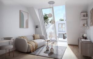 Wohnen Wohnung THE TEMPTATION - 2-Zimmer-Wohnung mit herrlicher Freifläche - Idealer Grundriss 1180 Wien