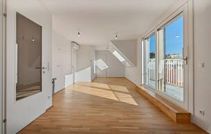 Wohnen Wohnung HOCH HINAUS >> 1. Dachgeschoss mit Terrasse >> klimatisierter 2-Zimmer Wohntraum mit Top Anbindung 1210 Wien