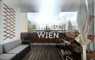 Wohnen Wohnung Neuwertiges Wohnhighlight mit Terrasse nahe S-Bahn 1200 Wien