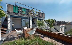 Wohnen Wohnung Dachgeschoss-Maisonette mit Traumterrasse & Weitblick beim Aumannplatz 1180 Wien