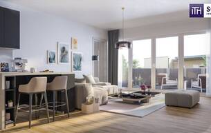 Wohnen Wohnung Ein riesengroßes Penthouse mit einer SO-Terrasse und einem W-Balkon in einer ruhigen Sackstraße in 8041 Graz - Projektübergabe JUNI 2027! PROVISIONSFREI! 8041 Graz