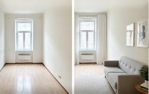 Wohnen Wohnung Charmante 1 Zimmer Altbauwohnung mit Gestaltungsmöglichkeit 1150 Wien