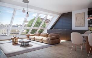 Wohnen Wohnung THE TEMPTATION - Große Maisonette Wohnung mit Terasse & Balkon - 3 Zimmer 1180 Wien