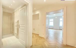 Wohnen Wohnung ++ MEIN GARTEN IST DER AUGARTEN ++ HELLE ALTBAUWOHNUNG + INNENHOFLAGE + Komplett saniert + befristet vermietet 1020 Wien