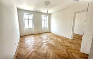 Anlage Wohnung NEUER GRUNDRISS!! 4-Zimmer im Altbau-Erstbezug mit großer Loggia und feinster Qualität + Top Lage! 1050 Wien