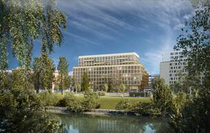 Gewerbe Büro/Praxis LeopoldQuartier Office: Wo Vision auf Verantwortung trifft 1020 Wien