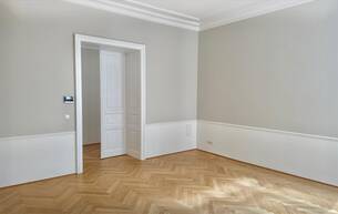 Wohnen Wohnung Sanierter Altbau mit 2 Balkonen & ruhigem Schlafzimmer 1060 Wien