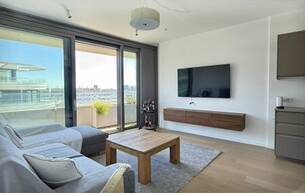 Wohnen Wohnung High-End Living in den DANUBE FLATS – 3 Zimmer mit Traumbalkon & Fernblick 1220 Wien