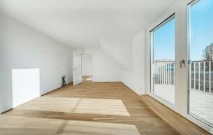 Wohnen Wohnung 3 ZI DG Wohnung IAusblick I Südausrichtung I Klima 1210 Wien