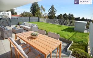 Anlage Wohnung Geniale Gartenwohnung mit Fernblick - vier Zimmer - über 90 m² Freifläche und perfektem Grundriss! 1120 Wien