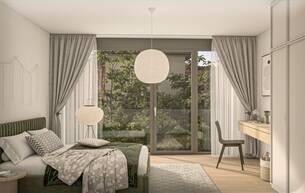Wohnen Wohnung Luxuriöse 3-Zimmer-Wohnung mit großzügigem Balkon 1180 Wien