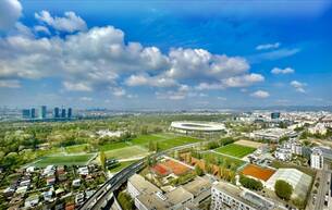 Wohnen Wohnung RESIDIEREN der EXTRAKLASSE! Befristet vermietete, spektakuläre 3-Zimmer Terrassenwohnung mit unverbaubarem TRAUMBLICK 1020 Wien