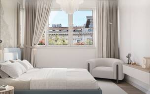 Wohnen Wohnung THE ARIK · Urban und Grün – 4 Zimmer mit Balkon zur Parkseite 1160 Wien