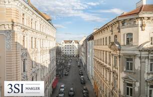 Anlage Wohnung The Pearl: Urbanes Dachgeschoss-Living mit Terrasse beim Karmelitermarkt 1020 Wien