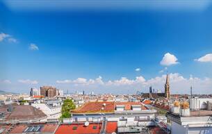 Wohnen Wohnung Private Penthouse Residenz mit Skyline View über Wien nächst Stadtpark, Wien Mitte und Rochusmarkt! 1030 Wien