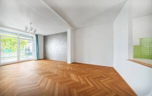 Wohnen Wohnung Wohnen im Grünen ! Altbau Klassiker mit Pawlatsche im Herzen des 7. Bezirks 1070 Wien