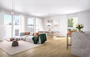 Wohnen Wohnung Nachhaltiges Wohnen beim Yppenplatz - Moderne 2-Zimmer-Wohnung mit Loggia 1170 Wien Wohnen Wohnung Nachhaltiges Wohnen beim Yppenplatz - Moderne 2-Zimmer-Wohnung mit Loggia 1170 Wien