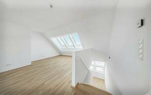 Wohnen Wohnung SKY HIGH >> lichtdurchflutete DG-Maisonette mit Dachterrasse >> ideale Verkehrsanbindung 1210 Wien