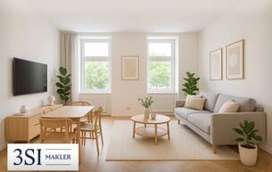 Wohnen Wohnung Elegante 3-Zimmer-Wohnung mit Parkblick – Erstbezug im revitalisierten Altbau 1100 Wien,Favoriten