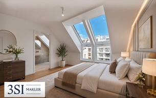 Wohnen Wohnung The Temptation: Exklusive Dachgeschoß-Maisonette mit attraktiven Terrassenflächen in Währing 1180 Wien