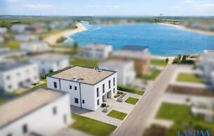 Wohnen Reihen/Doppelhaus +EINZIGARTIG+ Wohnen am See: Schlüsselfertige 4-Zimmer-Doppelhaushälfte in Parndorf! 7111 Parndorf