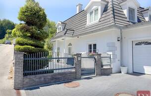 Wohnen Einfamilienhaus Hochwertiges Eigenheim mit Badeteich, Sonnenterrasse und Doppelgarage 3400 Klosterneuburg