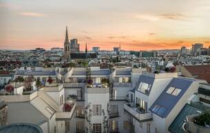 Wohnen Wohnung 69 m² Dachgeschoss-Wohnung mit Balkon | 14 m² Freifläche, 3 Zimmer 1030 Wien
