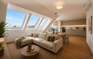 Wohnen Wohnung DG - helle Wohlfühl-Oase mit 3 Zimmer >> TOP ANBINDUNG 1120 Wien