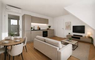 Wohnen Wohnung Neues Wohnen mit Weitblick >> zukunftsorientierte Dachgeschoss Wohnung aus hochwertigen Materialien >> LAGE LAGE LAGE 1210 Wien