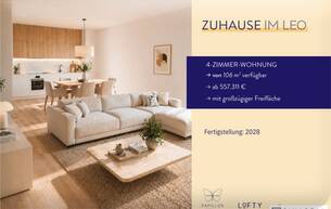 Wohnen Wohnung FÜR ANLEGER // Zuhause IM LEO | Schöne 3 Zimmer Gartenwohnung mit Terrasse | Tiefgarage im Gebäude | Hauptstraße | Ende 2028 - Top 4 2333 Leopoldsdorf