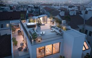 Anlage Wohnung Historischer Charme, moderne Eleganz: Luxus Dachgeschosswohnung auf einer Ebene mit zusätzlicher Terrasse 1090 Wien Anlage Wohnung Historischer Charme, moderne Eleganz: Luxus Dachgeschosswohnung auf einer Ebene mit zusätzlicher Terrasse 1090 Wien