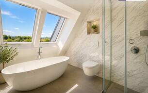 Anlage Wohnung Luxus beginnt an der eigenen Lifttür – außergewöhnliches Penthouse mit Grünblick! 1210 Wien