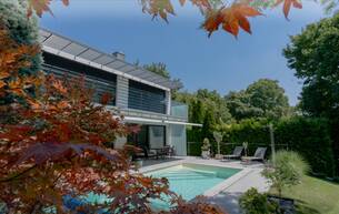 Wohnen Häuser Traumhafte, moderne Villa mit Pool in absoluter Grünruhelage von Weidling 3400 Weidling