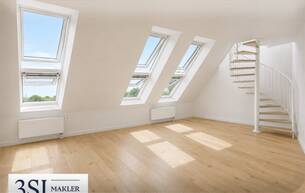 Wohnen Wohnung Exklusives Wohnen im 2. Dachgeschoß – großzügige Maisonette-Wohnung mit Terrasse 1040 Wien